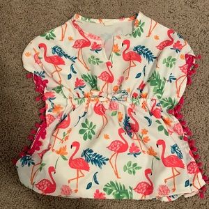 12M girls bathing suit cover up